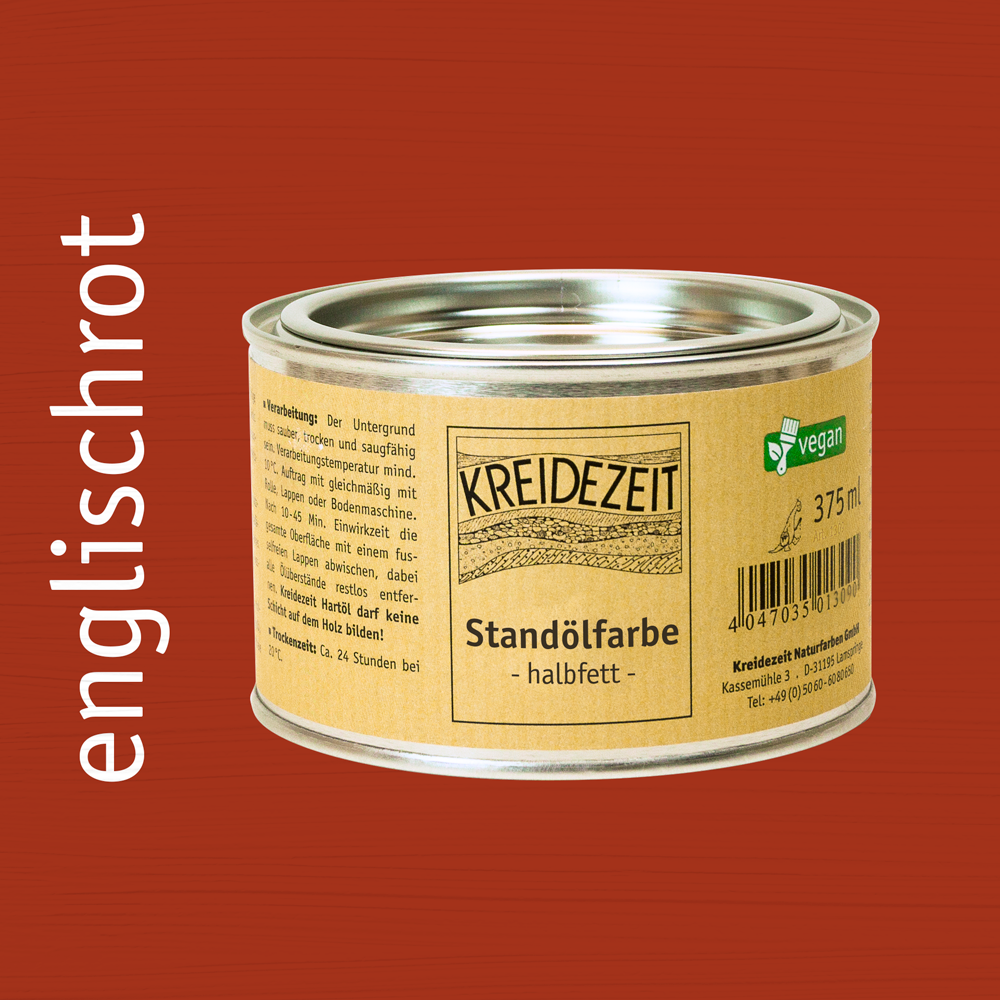 Standölfarbe, Zwischenanstrich farbig