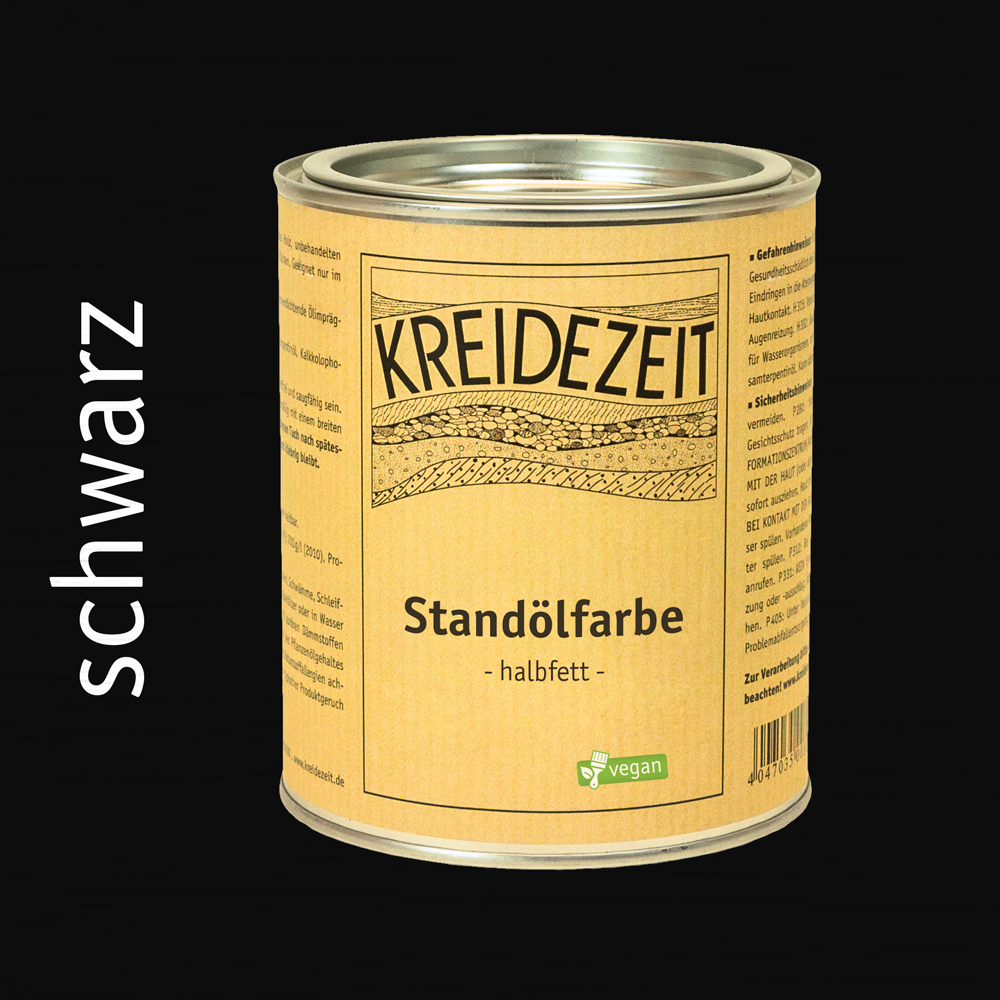 Standölfarbe, Zwischenanstrich farbig