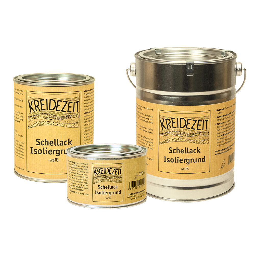 Schellack Isoliergrund - weiß