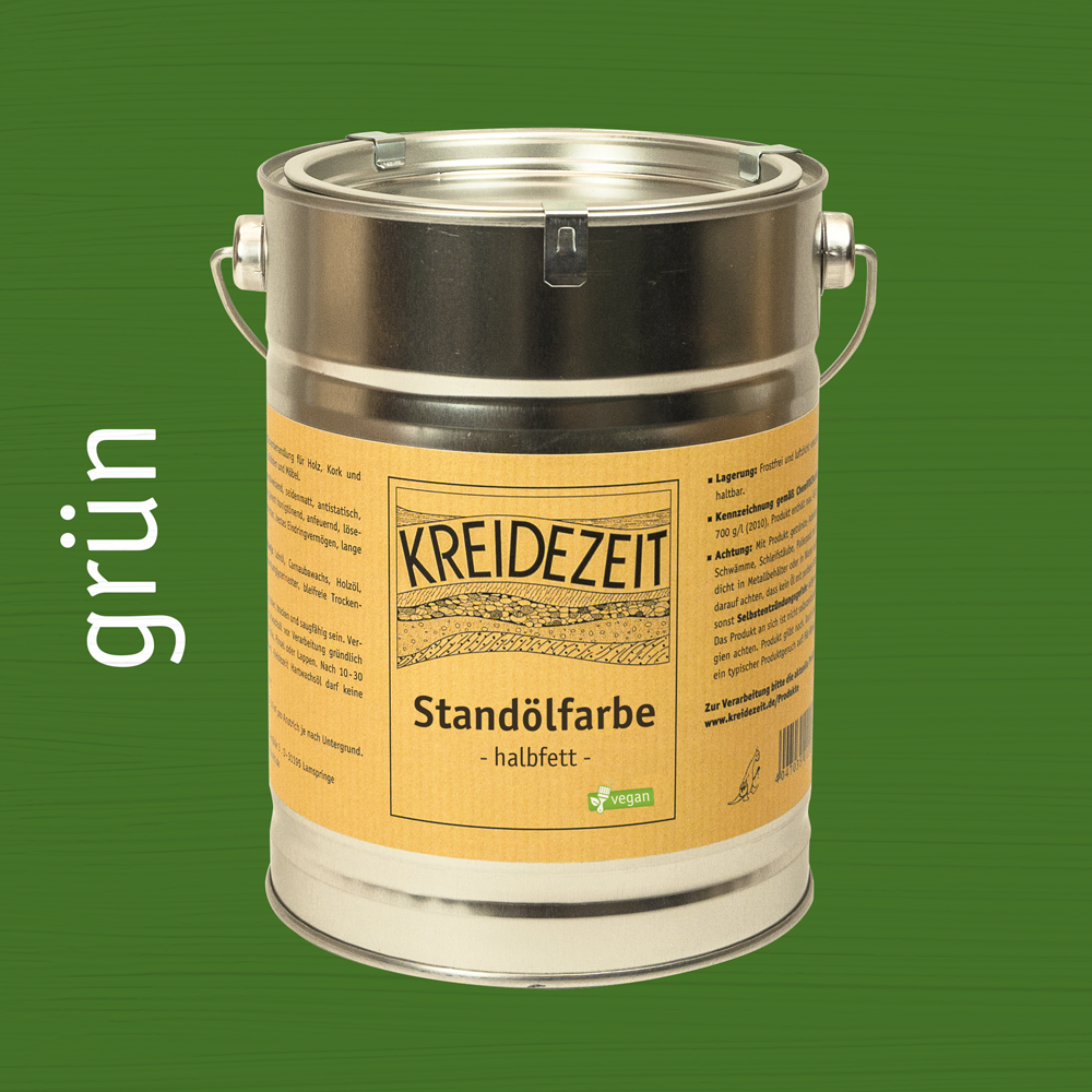 Standölfarbe, Zwischenanstrich farbig