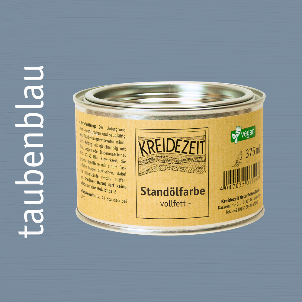 Standölfarbe, Schlussanstrich farbig