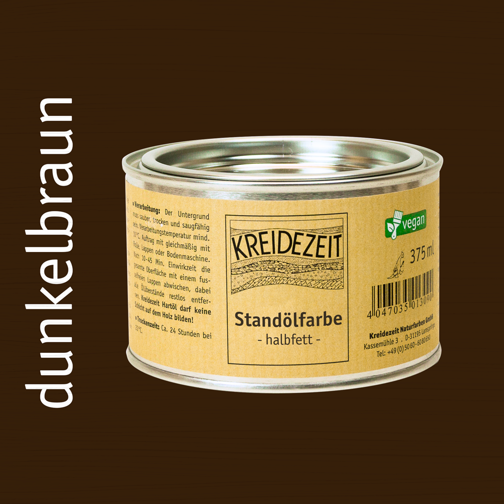 Standölfarbe, Zwischenanstrich farbig
