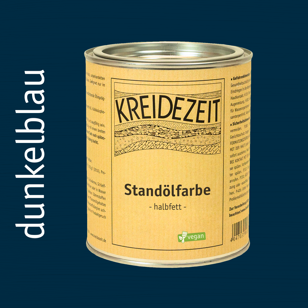 Standölfarbe, Zwischenanstrich farbig