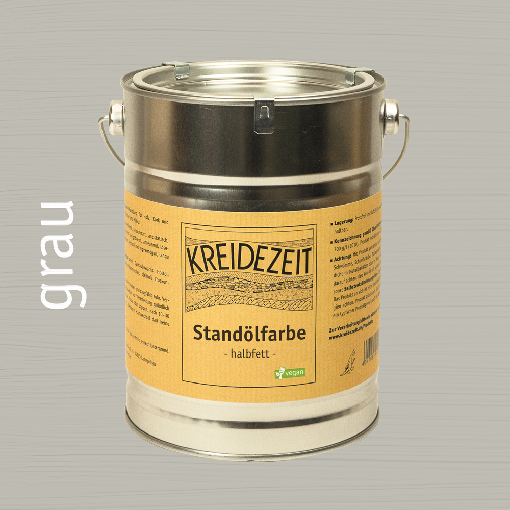 Standölfarbe, Zwischenanstrich farbig