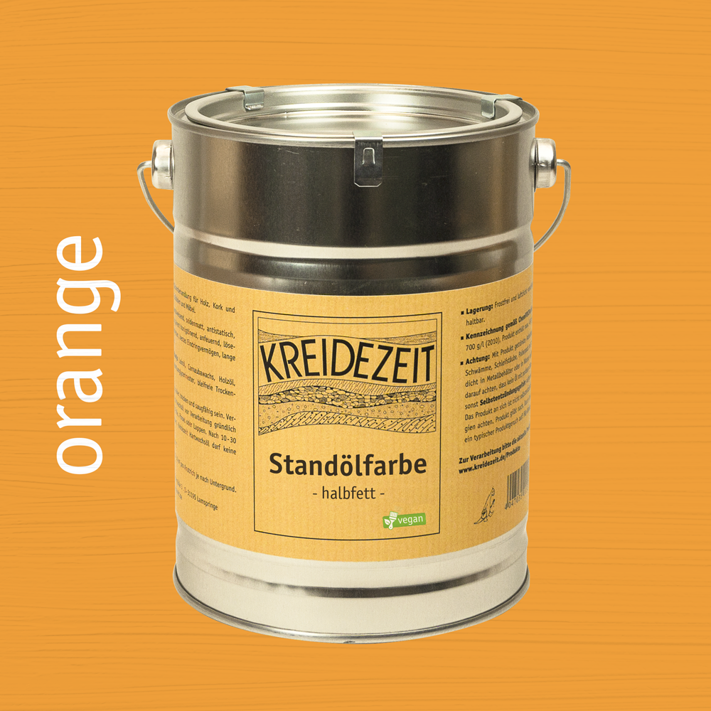 Standölfarbe, Zwischenanstrich farbig