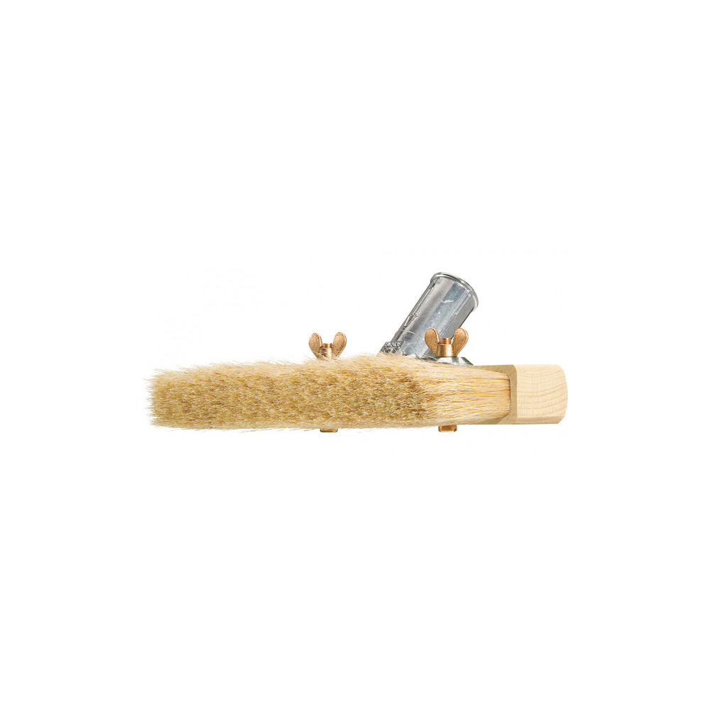 Fussboden-Streichbürste helle Borsten mit Stielhalter,Wistoba