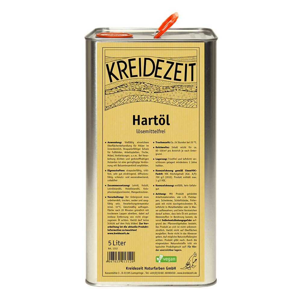 Hartöl - pure solid - lösemittelfrei