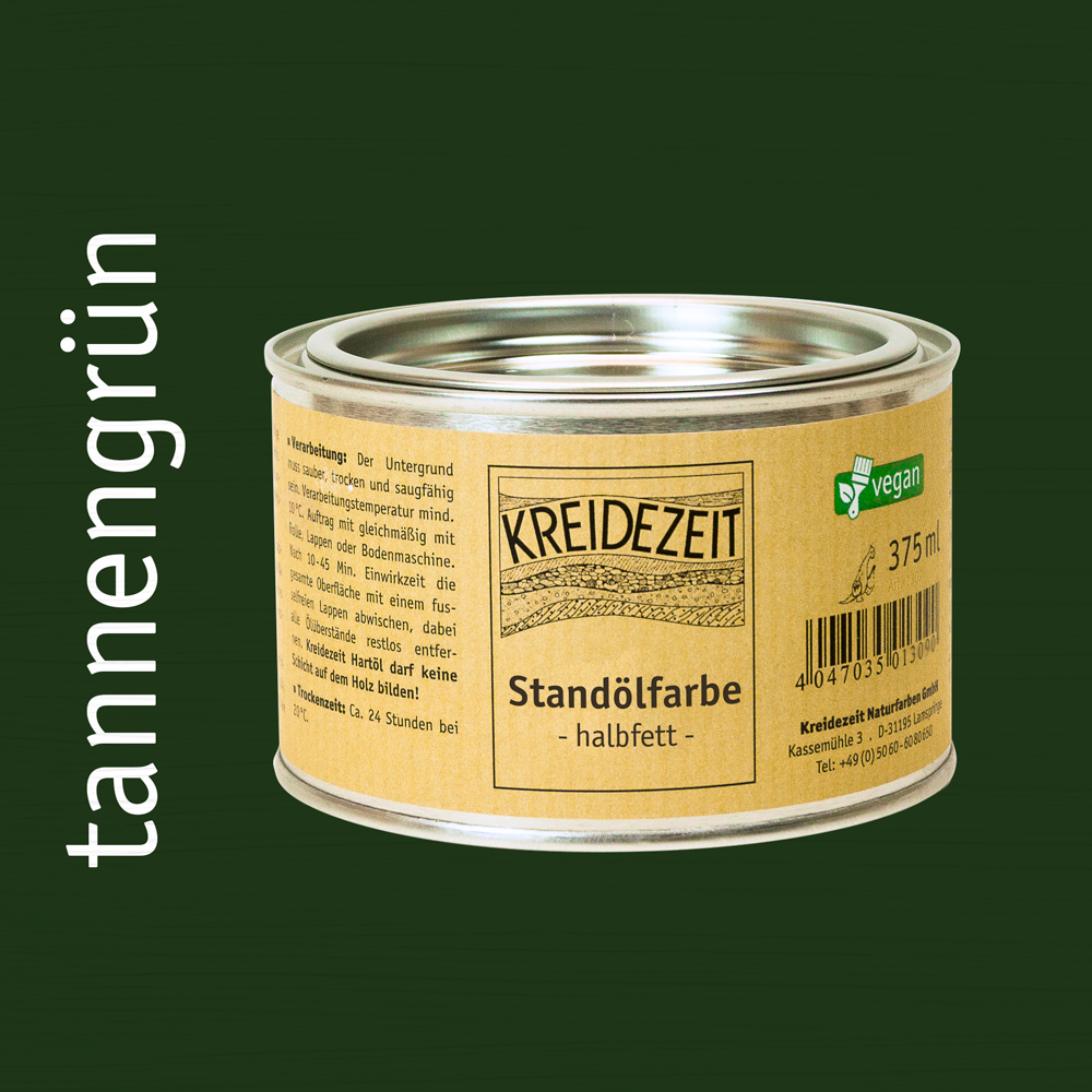 Standölfarbe, Zwischenanstrich farbig