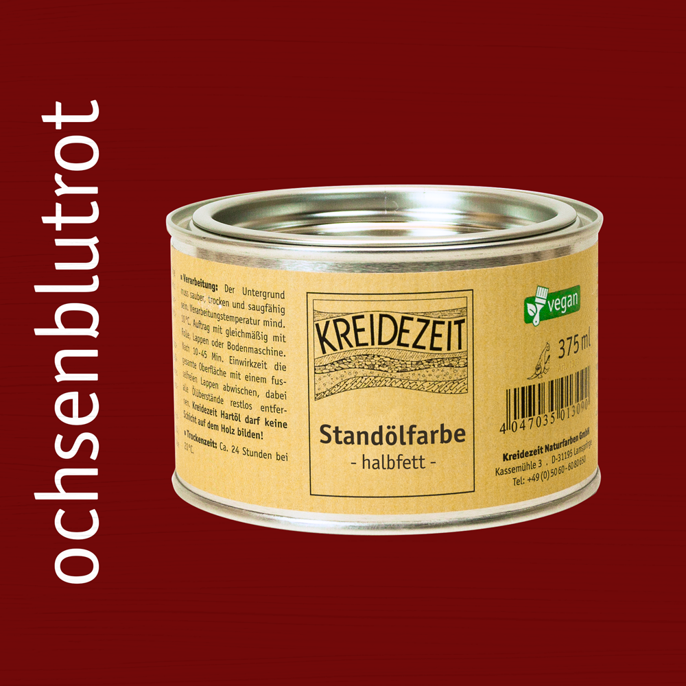 Standölfarbe, Zwischenanstrich farbig
