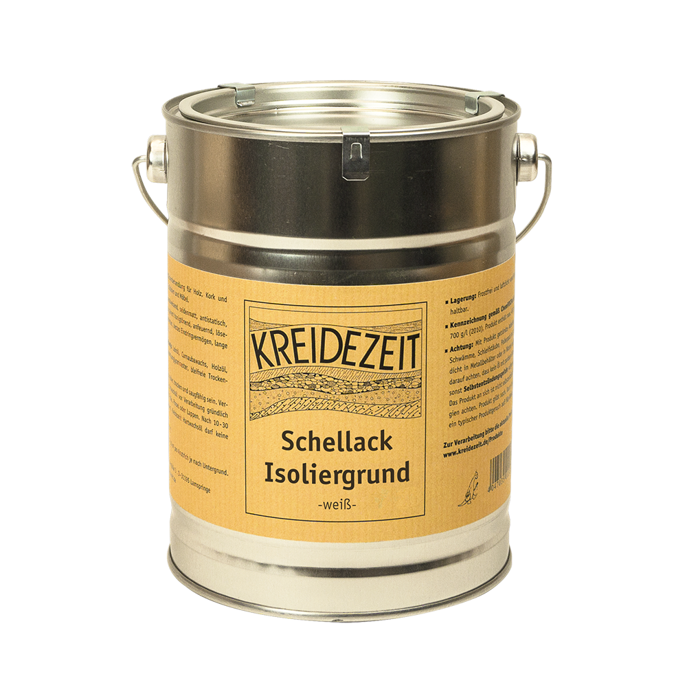 Schellack Isoliergrund - weiß
