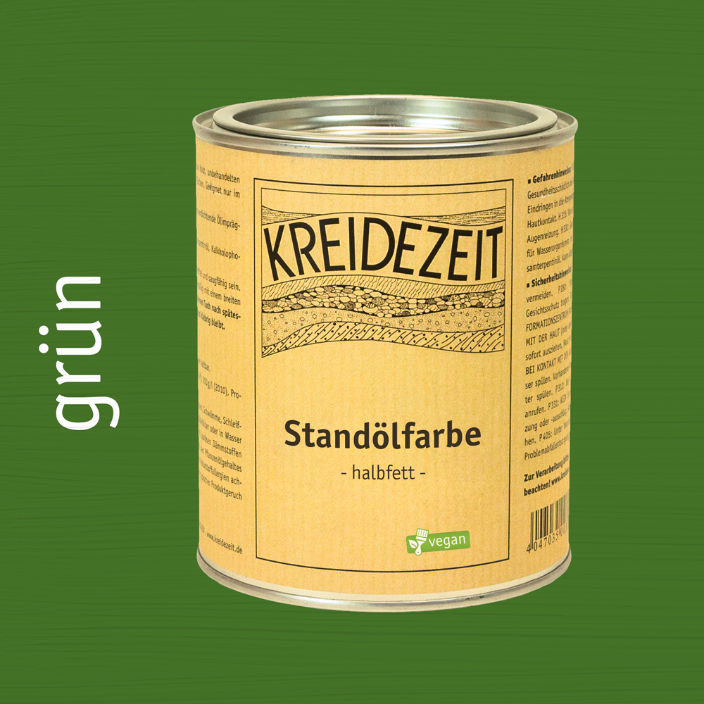 Standölfarbe, Zwischenanstrich farbig