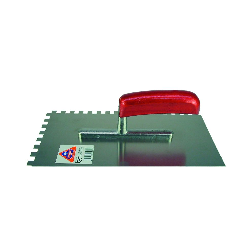 Glättekelle rostfrei Zahnung 10x10mm