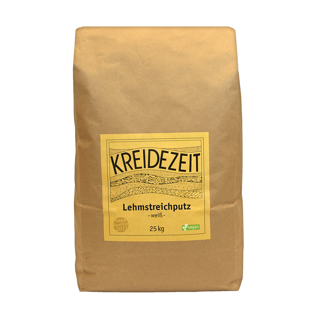KREIDEZEIT Lehmstreichputz  weiss