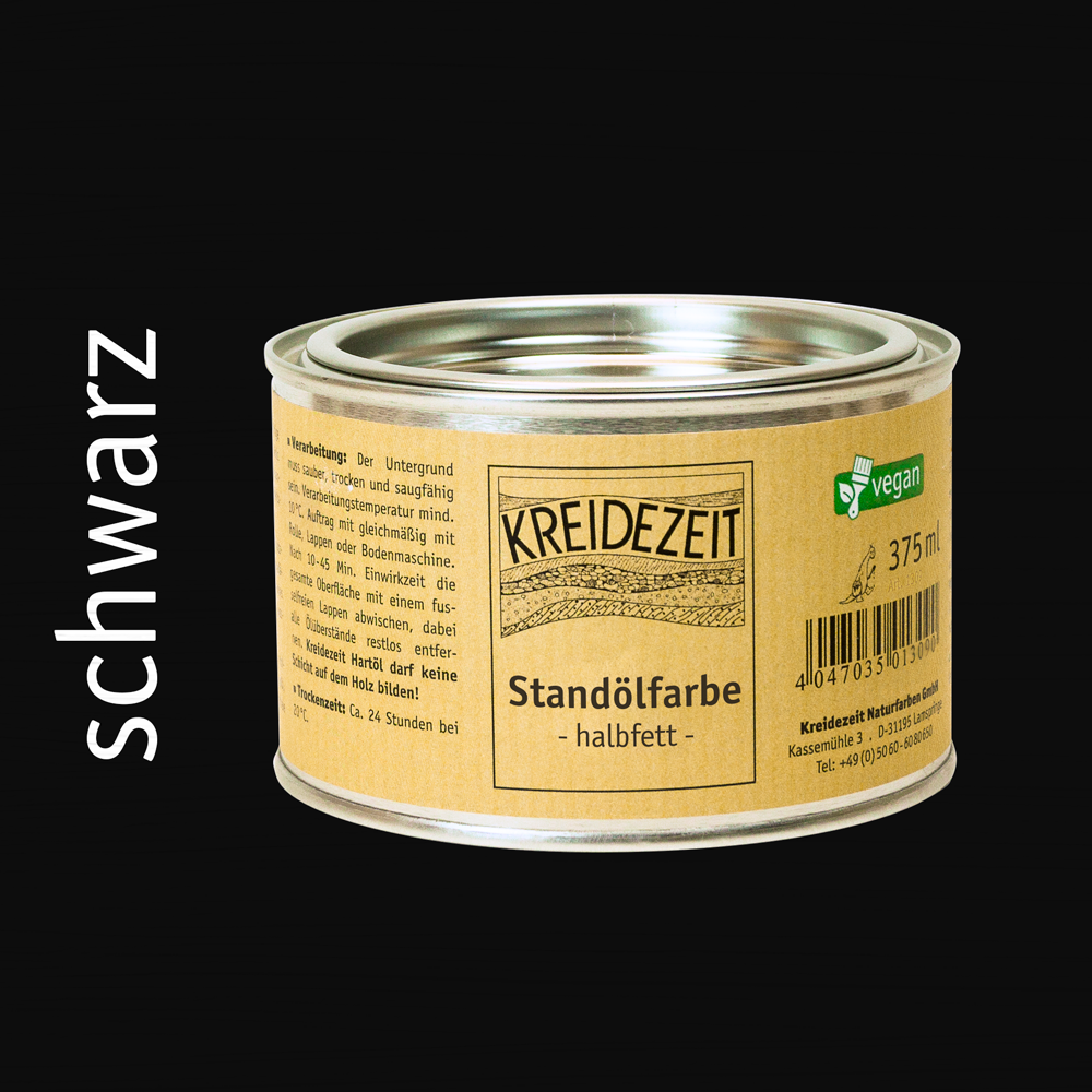 Standölfarbe, Zwischenanstrich farbig