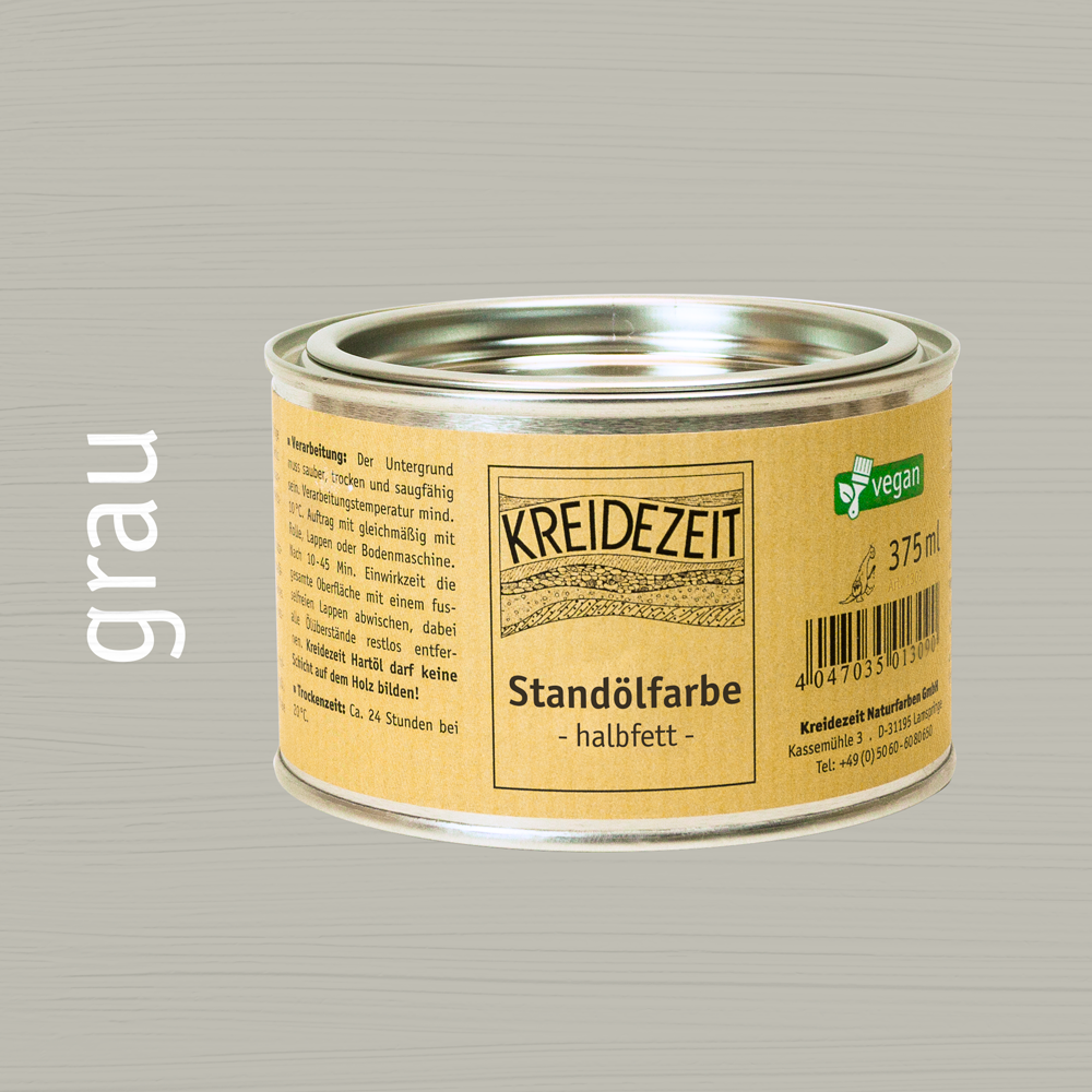 Standölfarbe, Zwischenanstrich farbig
