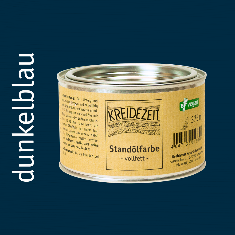 Standölfarbe, Schlussanstrich farbig