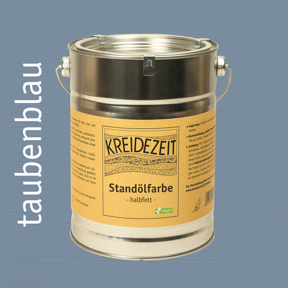 Standölfarbe, Zwischenanstrich farbig