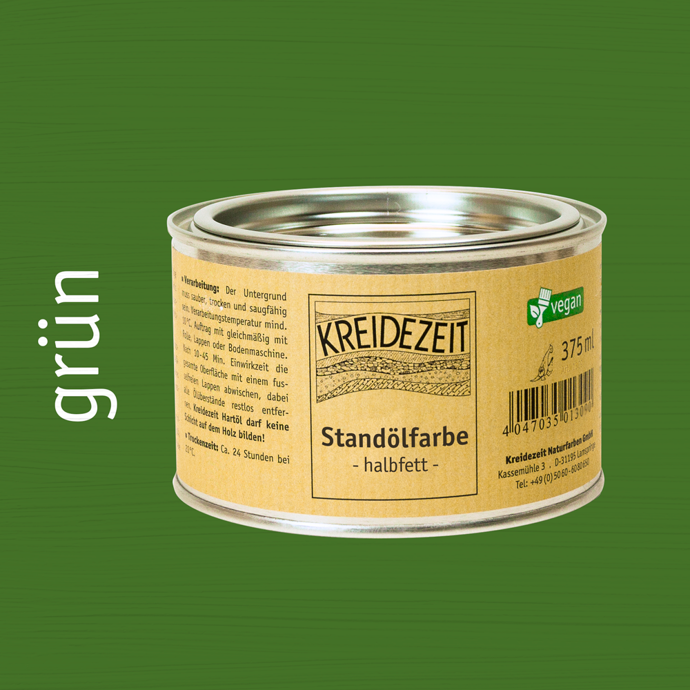 Standölfarbe, Zwischenanstrich farbig